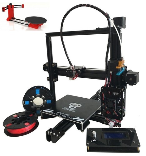 EI3 HE3D Prusa I3 solo Extrusora Auto Escala Impresora 3D + kit para armar  uno mismo de escáner Ciclop | eBay