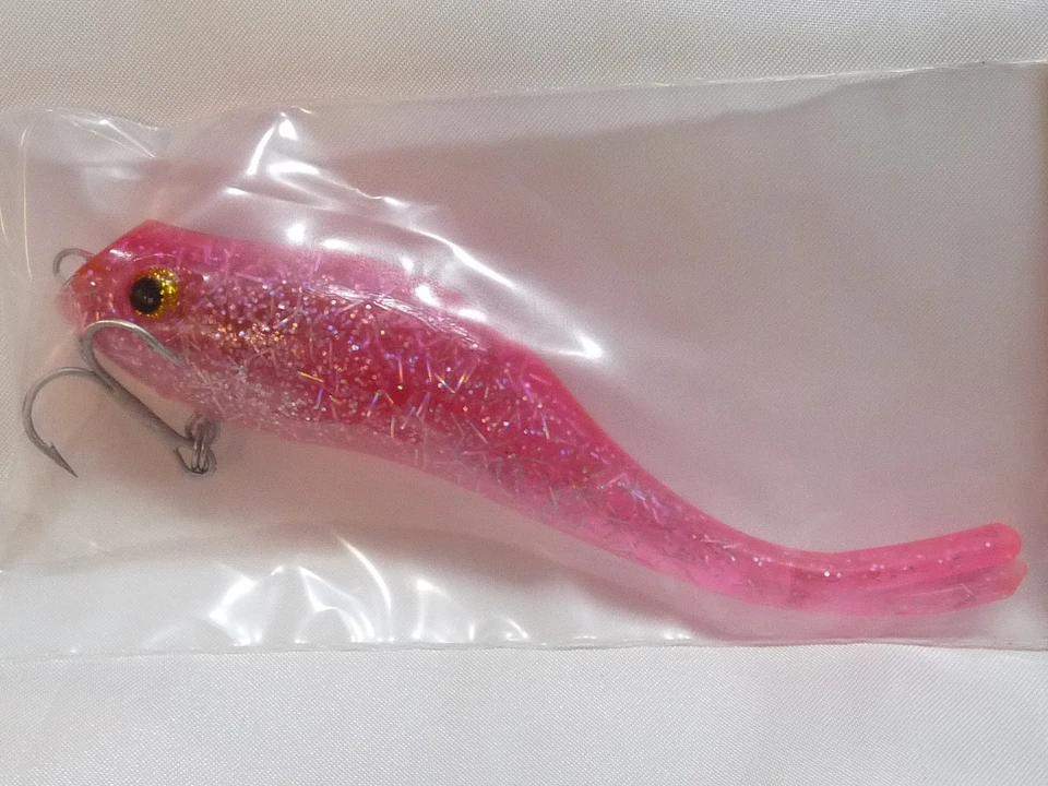 Paul Brown Tidal Surge Maniac Mullet 4.5" Rosa Brillo MS-08 Hundimiento Lento Foto 3 de 4
