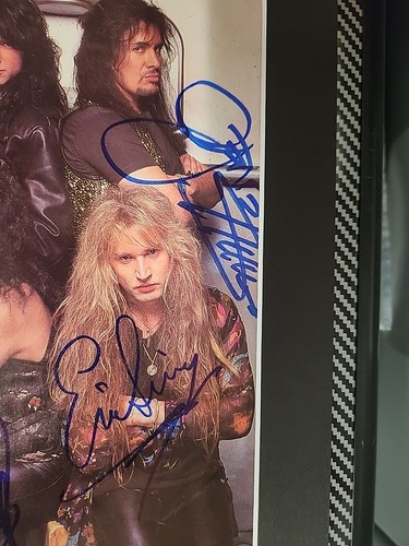 Photo autographe signée KISS (groupe) SIMMONS STANLEY KULICK CHANTEUR JSA lettre - Photo 4/5