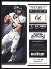 2018 Panini Contenders Draft Picks Card Aaron Rodgers #2 California Golden Bears
