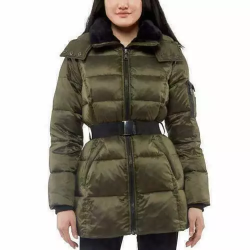 Vince camuto deals faux fur parka