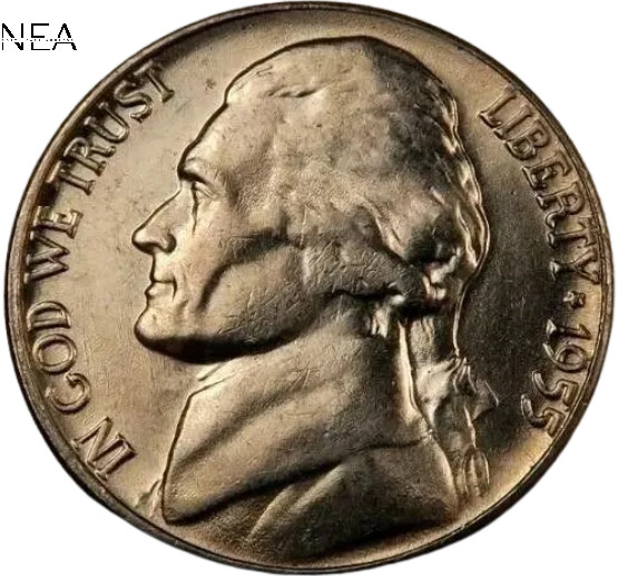 1955-D/S Jefferson Nickel Error ~ Choice/Gem BU ~~ D Over S Mint Mark