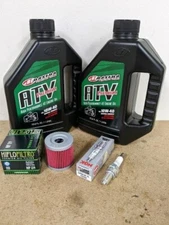 For Suzuki LTR450 Oil Change Tune Up Service Kit Spark Plug LT R450 2006-2009