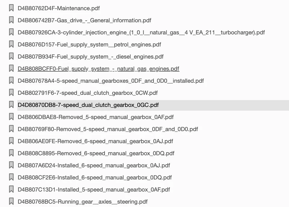 Volkswagen Polo (2020-2022) manuale officina riparazione su cd - Immagine 2 di 4