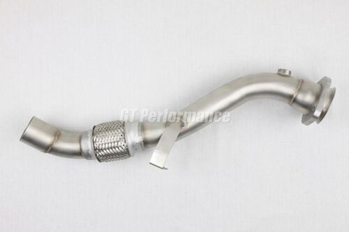 Downpipe Decat Removal BMW 330d 330cd 330xd E46 184 204 hp Exhaust pipe ss304 - Picture 1 of 3