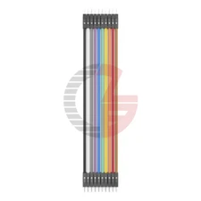 10PCS 10PIN jumper Wire Cables 2.54mm 20cm Female to female / male-to-male