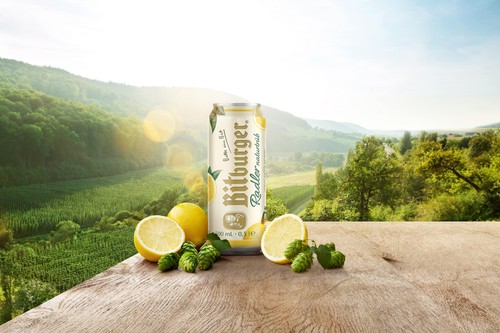 Bitburger Naturally Cloudy Radler 1.9% ABV | 6 x 500ml Cans - Picture 2 of 2