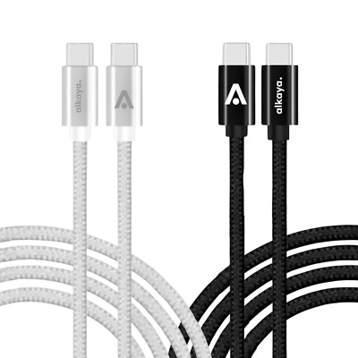 USB C zu USB C Super Schnellladekabel Nylon 1m 2m 65W für Xiaomi Samsung Google
