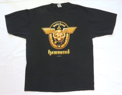 Motorhead Vintage T Shirt 2002 Hammered Logo Lemm… - image 1