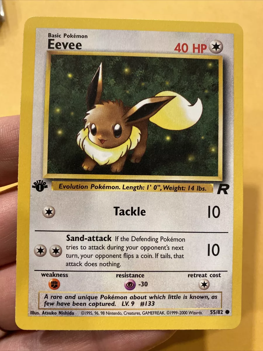 Eevee - Team Rocket Pokémon card 55/82