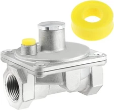 "Natural Gas Pressure Regulator 3/4"" FNPT Thread Gas Propane Pressure Regulato.