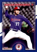 2022 Buffalo Bisons Choice #25 Adrian Hernandez Mexico MX - NM Baseball Card