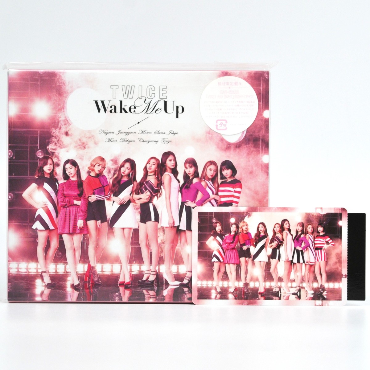 Twice - Wake Me Up [Ver. A] Japan Album CD + DVD + Photocard 2018 