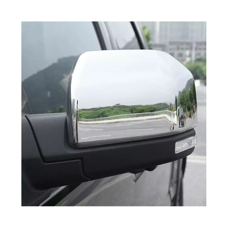 ABS Chrome Side Door Rearview Mirrors Panel Trim Cover for For* Ranger 2023~2024