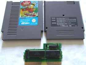 the simpsons bart vs the space mutants version originale nintendo nes complet