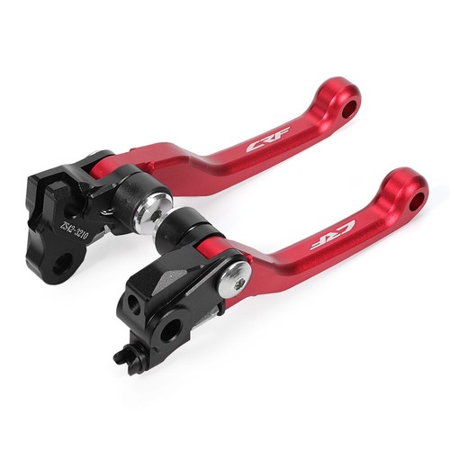 Protezioni Mani Frizione Freno Per Honda CRF 250R/X CRF450/X Con Logo - Alluminio Nero - Foto 2