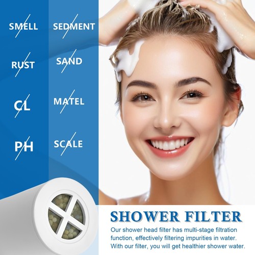 4 Pack A-01 Replacement Shower Filter Compatible with Afina Filtered Showerhead - Picture 4 of 5
