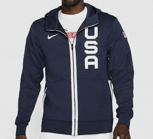 Nike USA Basketball Therma Flex Showtime Hoodie Jacket, Size XL NWT CD4880-451 - Picture 7 of 7