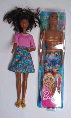 Barbie & Ken African American Doll Models Cornrows Hair Ken (New) In ...