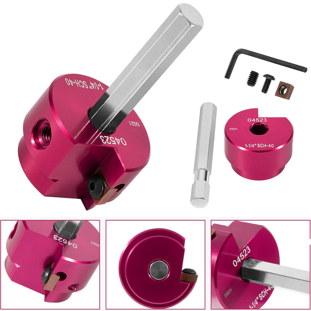 PPR125 Pvc Pipe Reamer Clean Ream Extreme With 3/8Inch Hex, 58 OFF