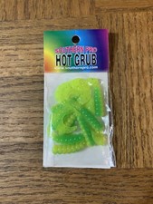 Southern Pro Bait Hot Grub Green Yellow
