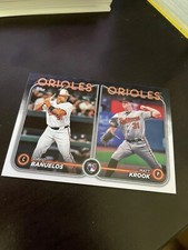 2024 Topps Update Series - Rookie Combos Matt Krook, David Banuelos #US315 (RC)