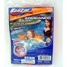 Banzai Kids Summertime Inflatable Swimming Ar...