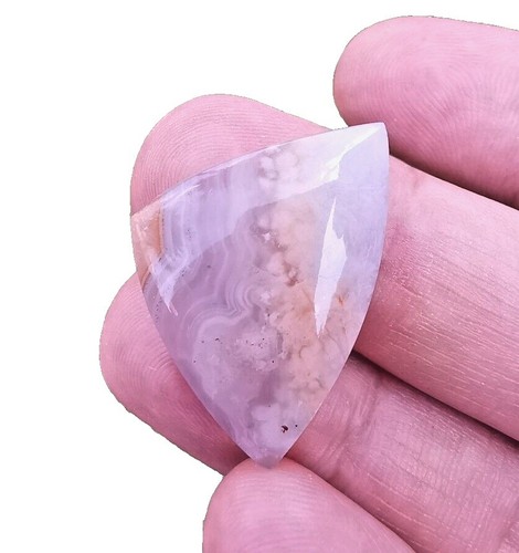 100% Natural Moss Agate Oval Shape Cabochon Gemstone 20.5 Ct