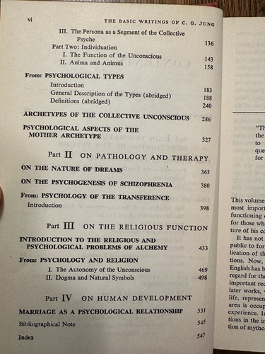 The Basic Writings of C.G. Jung (1959, Hardcover w/DJ) PHILOSOPHY PSYCHOLOGY - Picture 8 of 8
