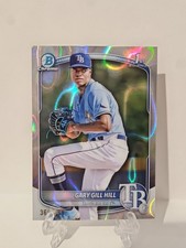 2025 Bowman - Chrome Prospects Gary Gill Hill #BCP-55 Lava Refractor /399 (RC)