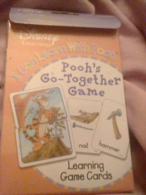 Pooh's Go Together Learning Card Game Preschool from Disney Learning NIB