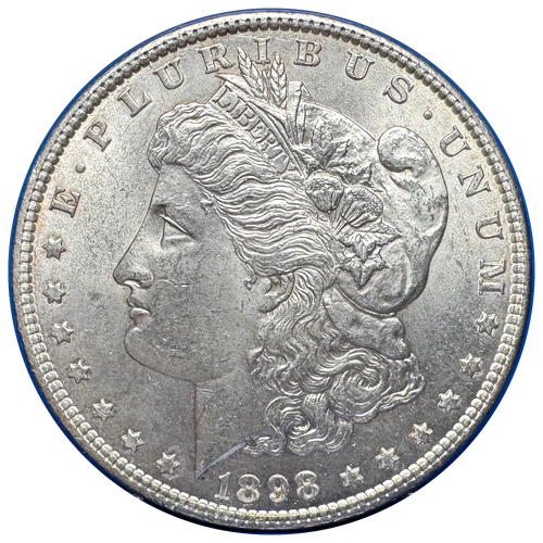 United States 1898 Morgan Dollar 1 Dollar 0.900 Silver - AU