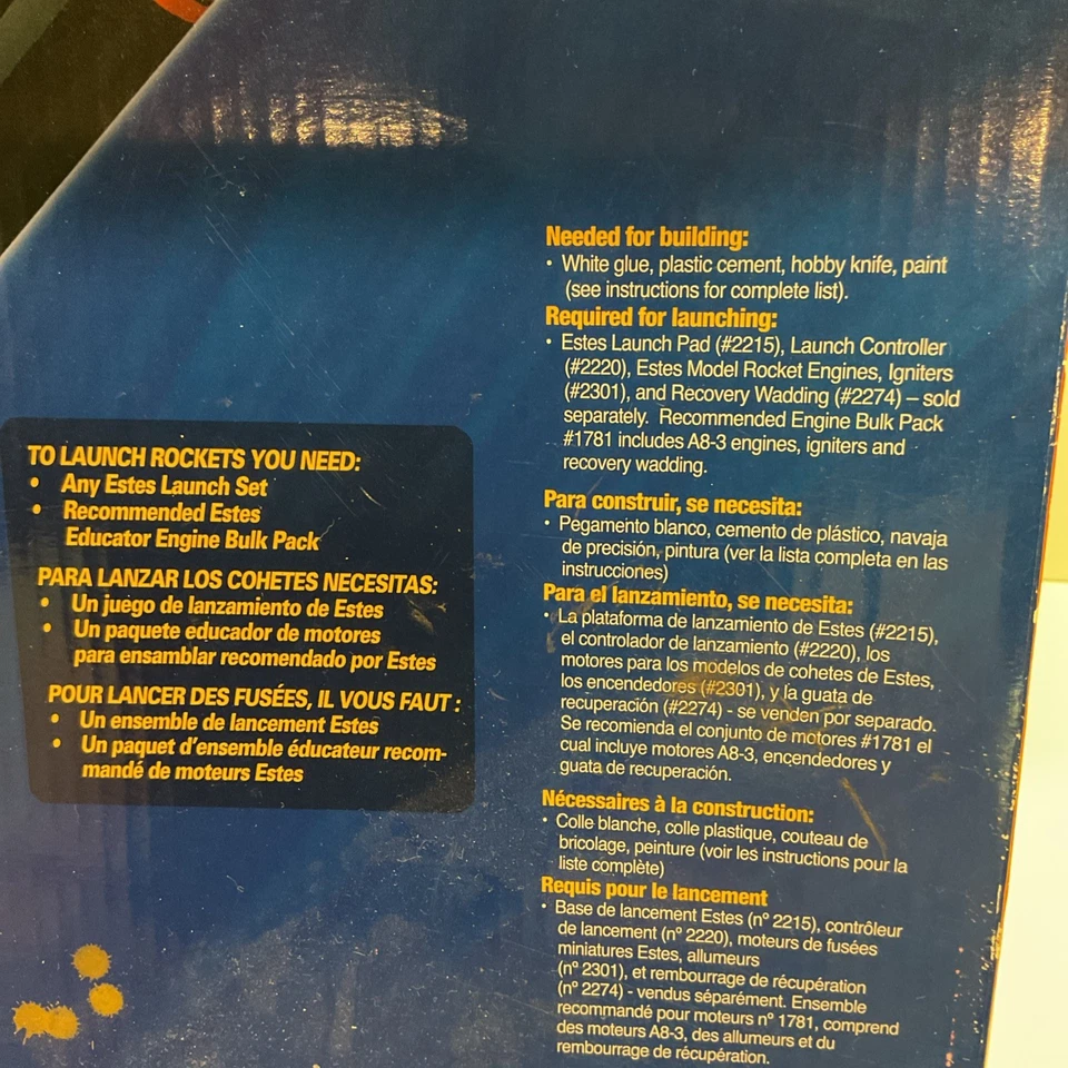 Estes Alpha III Rocket Bulk Pack - Inclui 5 kits de foguetes modelo iniciante - Imagem 2 de 4