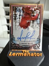 2024 Bowman Sterling - Prospect Autographs Alfredo Duno #PA-AD Auto Clean Reds