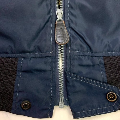 Buzz Rickson's L-2A Flight Jacket Superior Togs Reproduction Size 38 Navy F/S - Picture 10 of 19