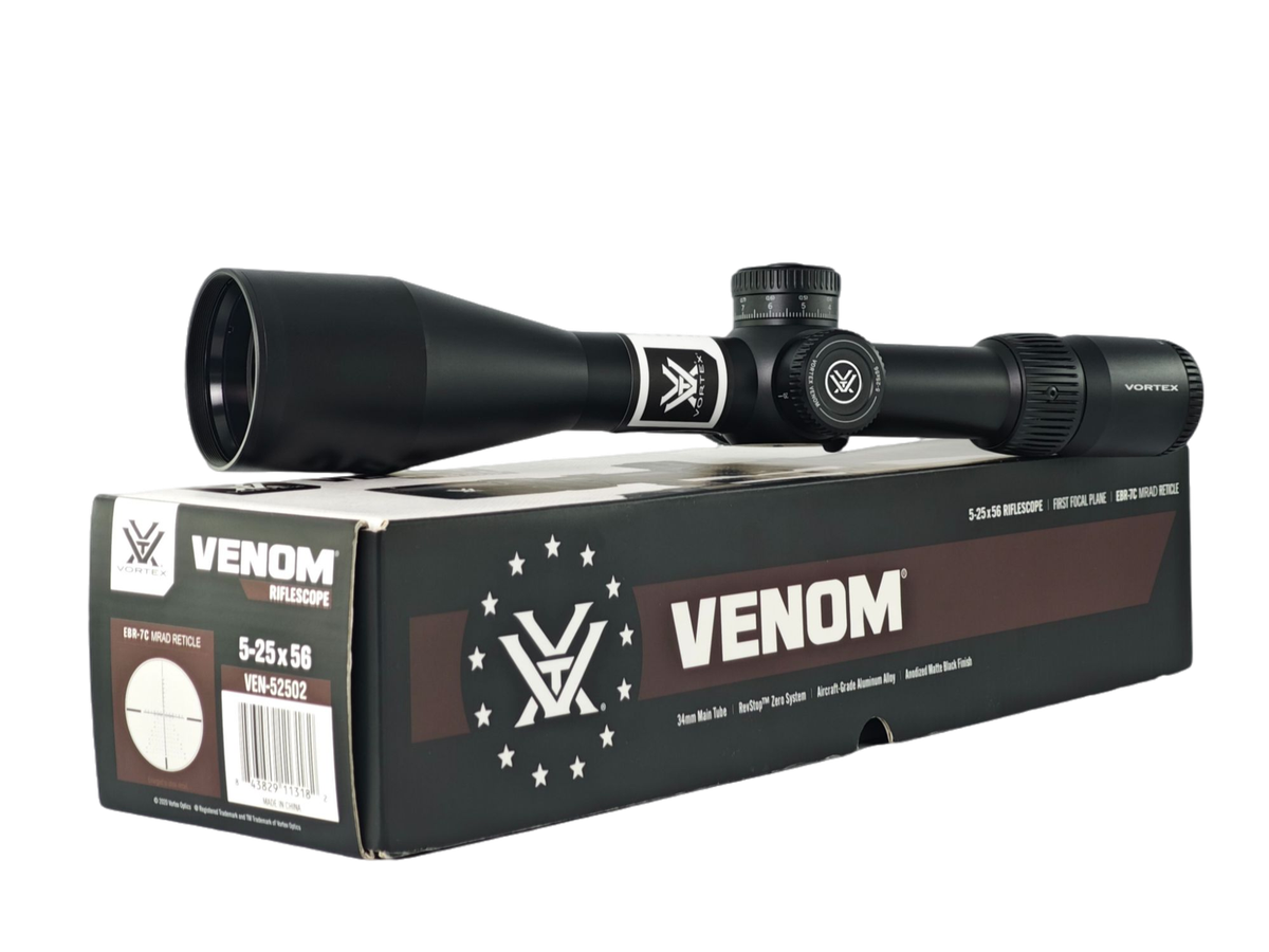 Vortex Venom 5-25x56 FFP EBR 7C MRAD Riflescope VEN-52502