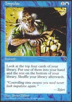 1x Impulse Heavy Play MTG Magic - Kid Icarus -
