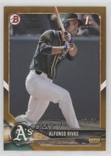 2018 Bowman Draft Gold /50 Alfonso Rivas #BD-141 7bt