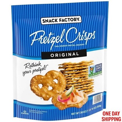 Snack Factory Original Pretzel Crisps 30 oz.