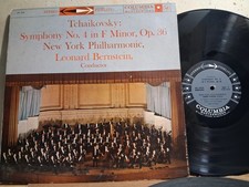 COLUMBIA MS-6035 Tchaikovsky Symphony #4 BERNSTEIN 6-EYE 1958 VG++ TO NM