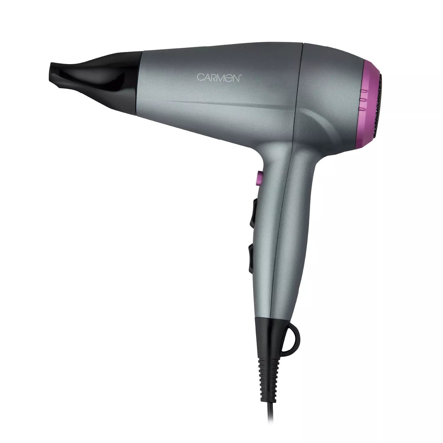 Carmen Neon Series 2200W Hair Dryer - Graphite/Pink