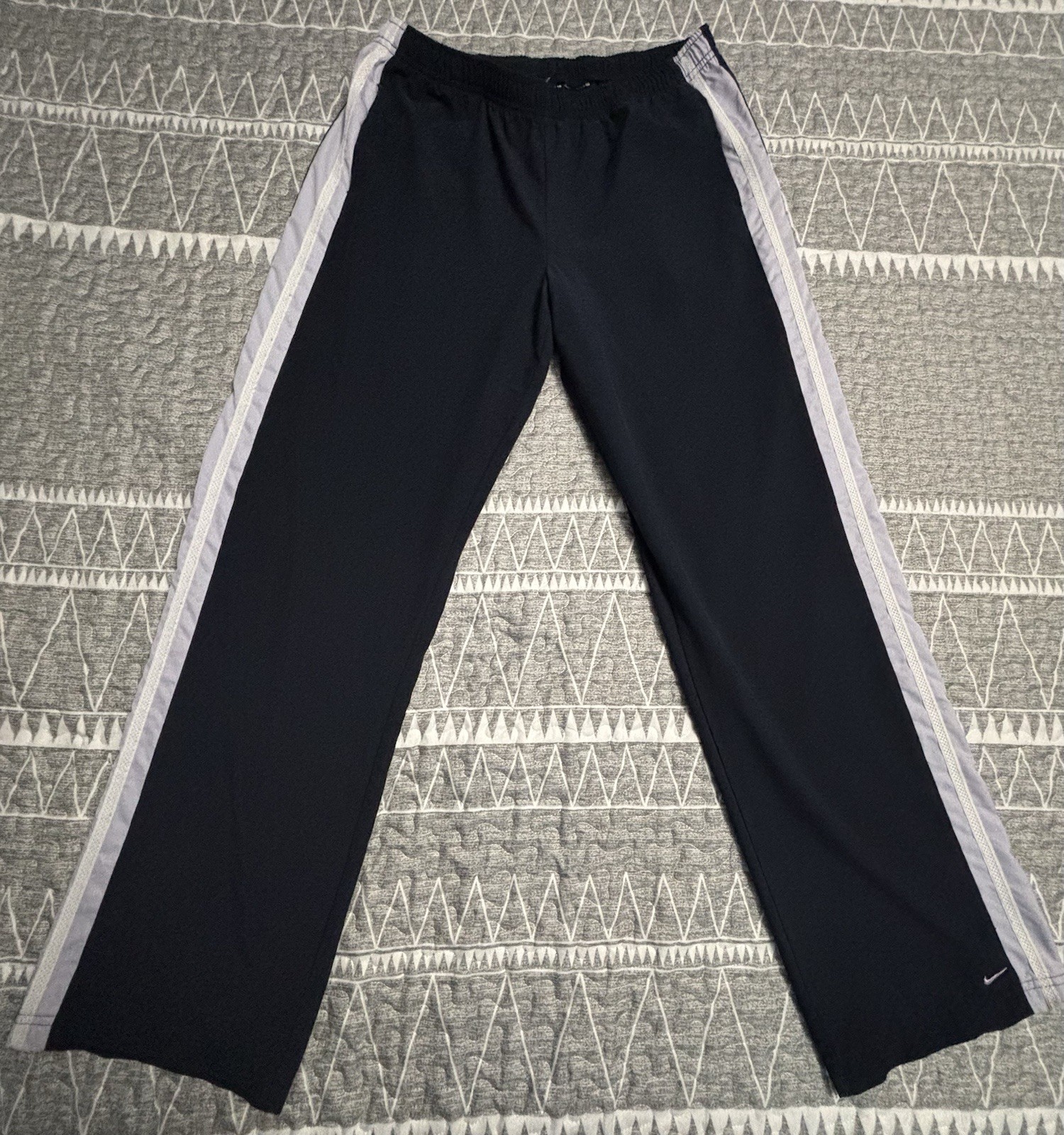 Nike Pants Navy With Side Stripes Women