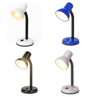 Metal Desk Lamp Adjustable Head with Flexible Arm 40W