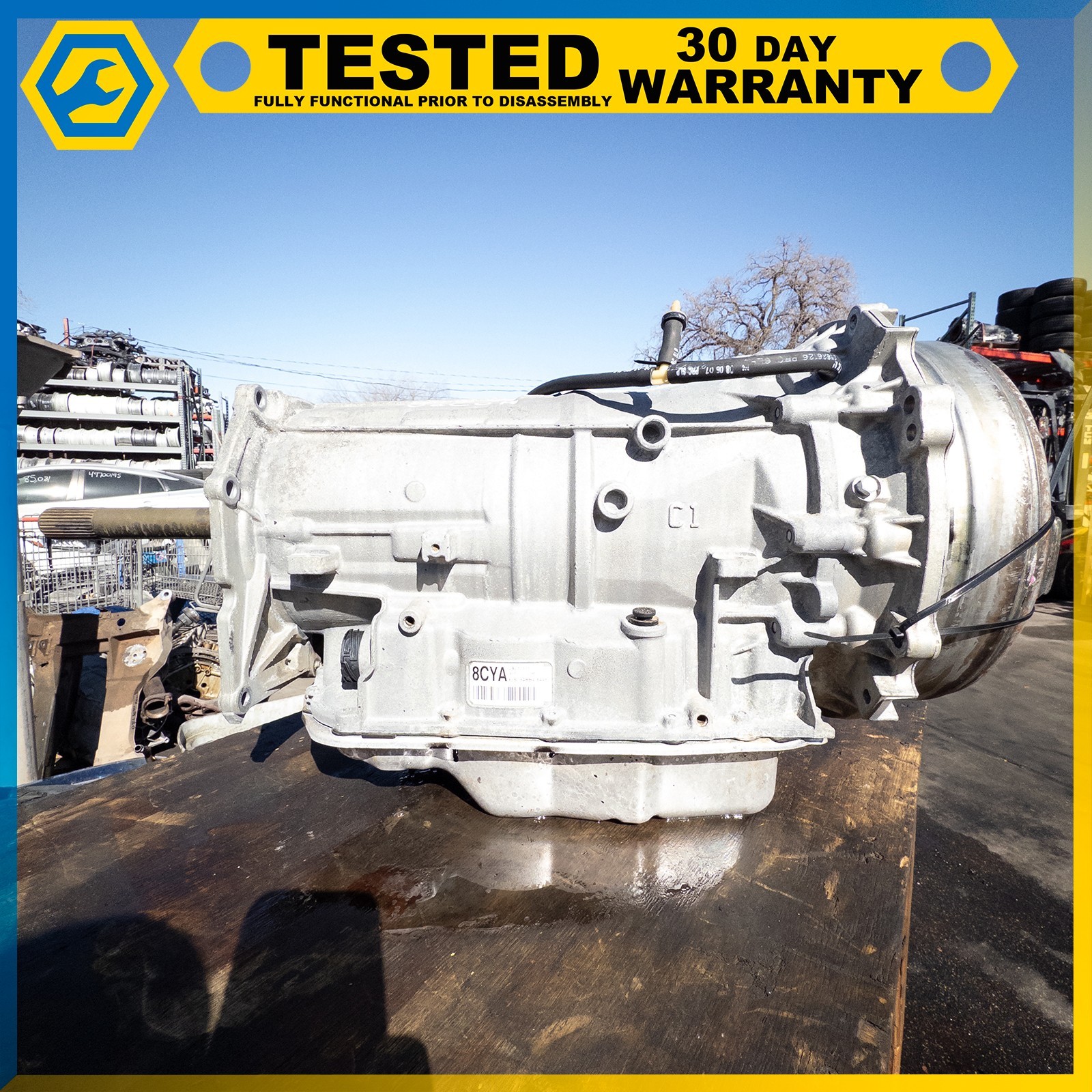 08-13 CHEVROLET CORVETTE C6 6.2L V8 6 SPEED AUTOMATIC TRANSMISSION ASSEMBLY OEM