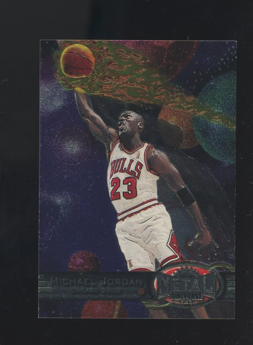 マイケル・ジョーダン 1997-98 l Universe 1997-98 Metal Universe - Michael Jordan #23 for sale | eBay