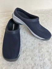 Merrell Encore Breeze Womens Sz 8 Navy Blue Slip On Mesh Clog Mule Shoes J001420