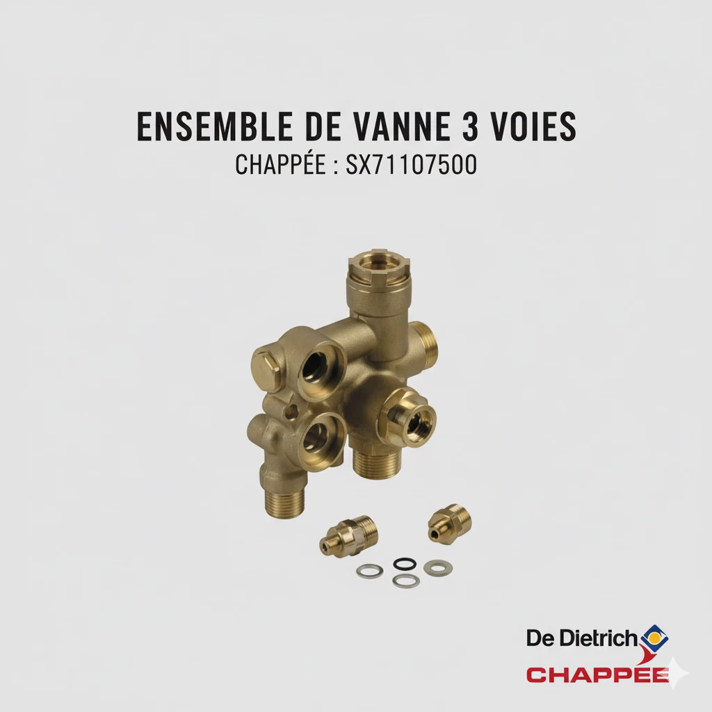 Kit De Réparation Vanne 3 Voies DIFF Pour Chaudière Chaffoteaux - Réf. 573603 / 55004