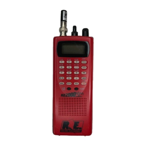 Racing Electronics RE2000 Alpha Racing Scanner - Tested Working