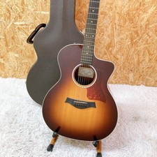 Taylor Taylor 214ce-SB DLX electric acoustic guitar with hard case