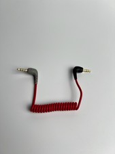 RØDE RODE SC7 Coiled Patch Cable - Angled 3.5mm TRRS to Angled 3.5mm TRS